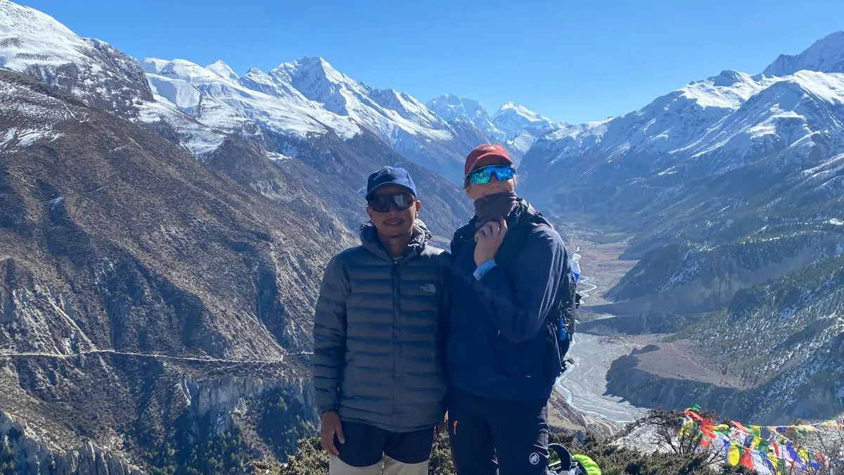 Guided Annapurna Circuit Trek in Nepal with experienced local guide
