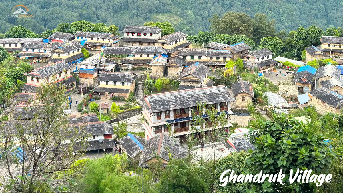 Ghandruk - Traditional Gurung village in Annapurna Conservation Area