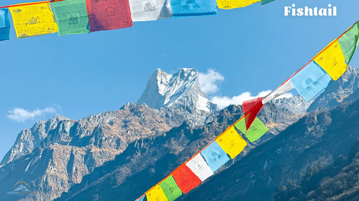 Fishtail standing tall on Annapurna Base Camp Trail, Annapurna Region