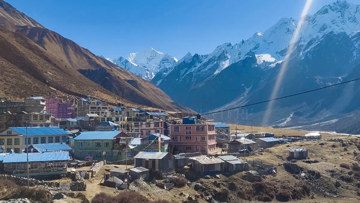 Beautiful Langtang Village amidst the HImalayas