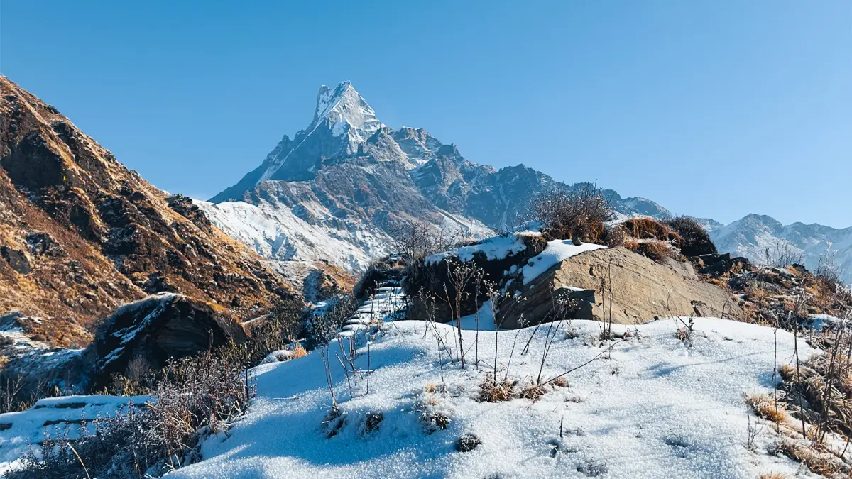 Trekking the Mardi Himal in December