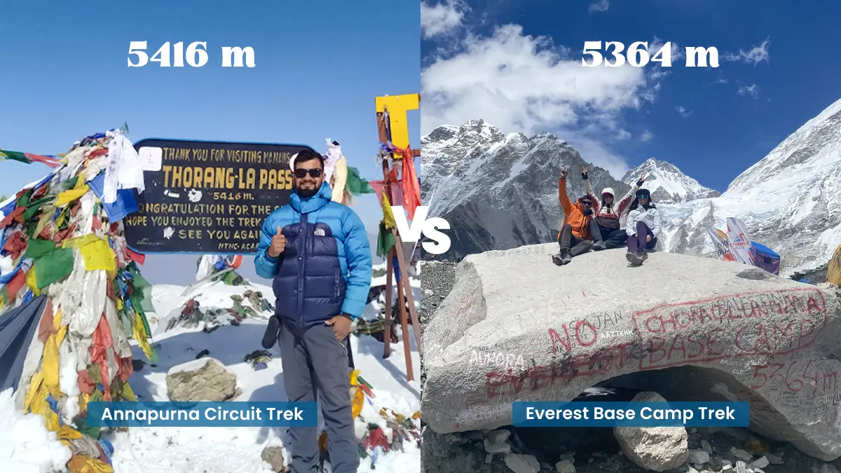 Annapurna Circuit vs the Everest Base Camp Trek