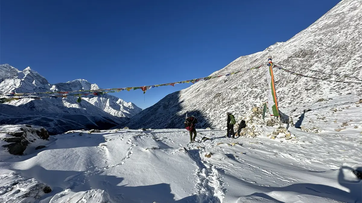 Somewhere on the Everest Base Camp Trek