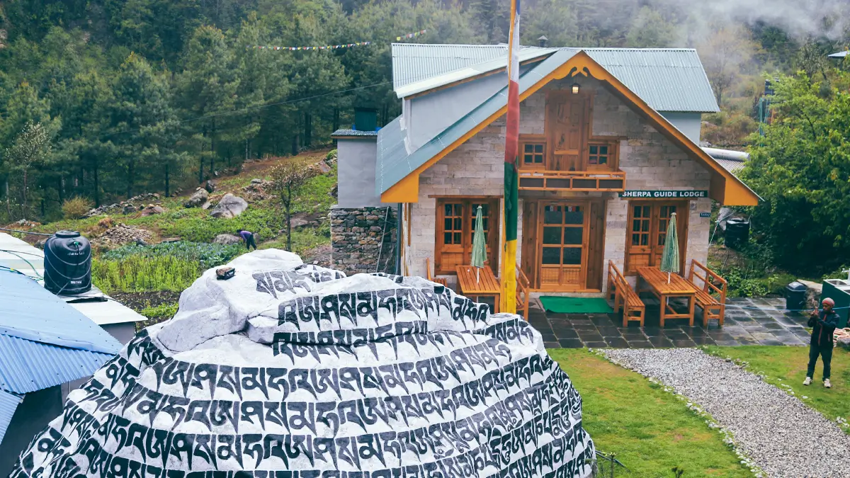 Typical teahouse on the Everest Base Camp Trail