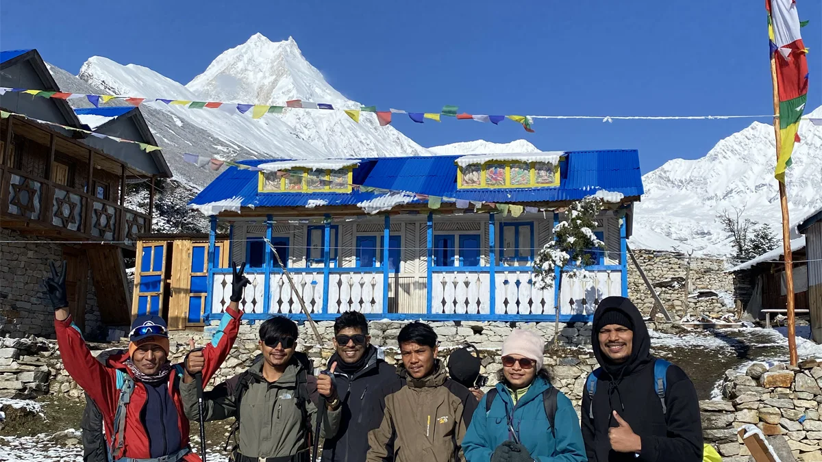 Trekking the Manaslu Circuit in the Himalayas of Nepal